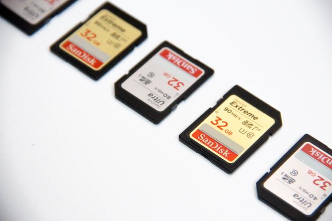 a bunch of microSD cards waiting to get used by your Steam Deck