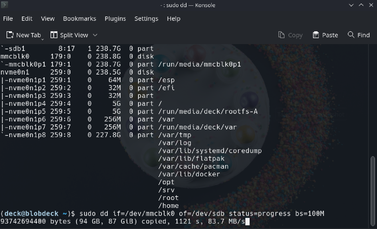 How to Mirror / Clone Steam Deck microSD to New SD Card · Documenting